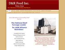 Tablet Screenshot of dnrfeed.com